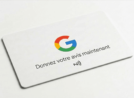 Carte avis Google NFC : améliorez votre e-réputation et visibilité